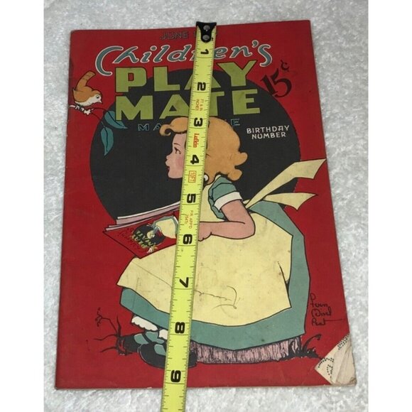 Childrens Play Mate Magazine June 1940 Birthday Issue Vintage Publication - Picture 10 of 16
